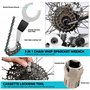 DURATECH Kit d'Outils de Réparation pour Vélo 31 pièces avec Mallette Pratique, Ensemble d'Outils de Vélo Portable pour la Répar