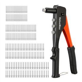 VALUEMAX Pince à Rivets 4 en 1 avec 200 Rivets