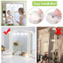 LED Lumières de Maquillage, Hollywood Kit de Lampe de Cosmétique Miroir Rechargeables Portables Sans fil, 4 Ampoules luminosité 