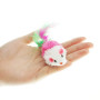 Airsun Lot de 10 jouets à fourrure Souris pour chat animal de compagnie