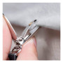 Netspower Attaches réglables pour draps, 4 pièces Tendeur élastique pour tendeur de Feuille Tendeur de Feuille avec Attaches mét
