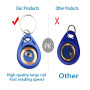 YAVIS 50pcs Badges RFID modifiable Porte-clés Inscriptible 125Khz Transpondeur T5577 / EM4305 Keyfobs NFC Token Tag Proximité EM