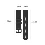 20mm Bracelets de Montre,Band Silicone Bracelet pour Garmin Venu Sq,Silicone Souple Multicolore Bande Sport Remplacement Sangle 