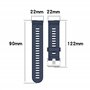 Bracelets de Montre,Sport Band Silicone Bracelet pour Garmin Forerunner 745,Silicone Souple Multicolore Bande de Sport Remplacem