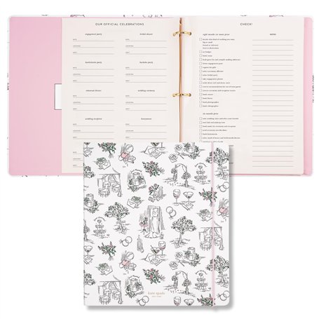 kate spade new york Classeur de planification de mariage