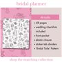 kate spade new york Classeur de planification de mariage, organiseur personnel pour mariée avec pages pour listes de tâches, not