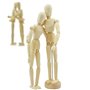 Mannequin en bois pour artiste - Pour esquisse, dessin - Aide à la figure humaine - Pour dessiner et peindre - Poupée articulée 