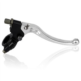 SOLLON 22mm 7/8 pouces Levier de Frein d'embrayage Avant Gauche Pour Moto 50cc-125cc Dirt Pit Bike Cylindre d'embrayage Hydrauli