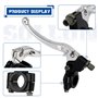 SOLLON 22mm 7/8 pouces Levier de Frein d'embrayage Avant Gauche Pour Moto 50cc-125cc Dirt Pit Bike Cylindre d'embrayage Hydrauli