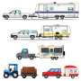 XASTRO Adaptateur 13 Broches vers 7 Broches - Adaptateur de remorque 7 13 Broches pour remorque Caravane Voiture Camion Camping-