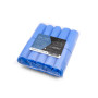 Aspro Lot de 100 couvre-chaussures standard - Protection jetable en Polyéthylène chloré - Imperméable - Protections de moquette 