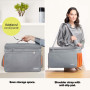 Le Sac The Awesome Bag™ pour Dupray Neat™ & Neat Plus™ – Housse de Transport Durable et Ajustable pour nettoyeurs Vapeur, Outils