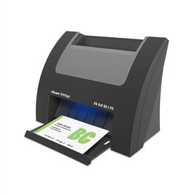 Ambir nScan 690gt Scanner de Cartes Vertical Haute Vitesse avec Carte de Visite AmbirScan