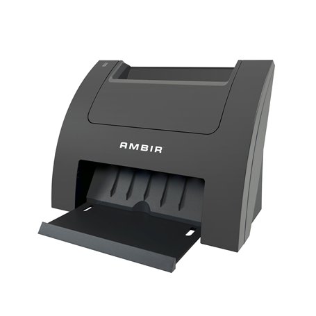Ambir Scanner de cartes de visite PS670ST-BCS - Lecteur de cartes de visite vertical simple face - Alimenté par USB - Avec carte