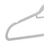 Amazon Basics Lot de 50 cintres en velours avec porte-cravate pour costumes Gris clair