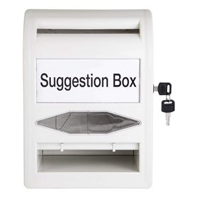 Amazon Basics Urne en ABS avec verrou
