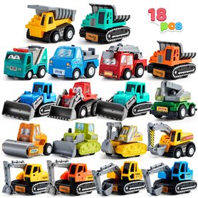 JOYIN Voiture Miniature de 18 pièces à Tirer vers l'arrière