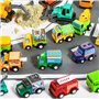 Ensemble de véhicules de Course à Friction pour Les Tout-Petits