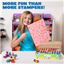 JOYIN 100 Tampons Assortis pour Enfants Tampons Auto-Encreurs (50 Modèles Différents, Tampons en Plastique, Tampons, Tampons Din