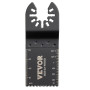 VEVOR Kit Scie à Outil Oscillant 45-47 HRC Lame Outil Multifonction Oscillante Lame de Scie de 34,92 mm Lame de Scie Oscillante 