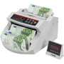 VEVOR Compteuse de Billets Professionnelle Euro, Détecteur de Faux Billets par UV MG Contrefacon, Vitesse >1000pcs/min, Compteus