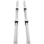 VEVOR Rail de Guidage Linéaire SBR16 1000 mm 2PCS Rails Linéaires 1000 mm 4PCS Blocs Roulement SBR16UU Kit Glissières à Roulemen