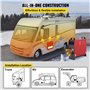 VEVOR Chauffage de Voiture Réchauffeur d'air Diesel 12v 5kw Réchauffeur de Voiture d'air (avec écran LCD & 1 Sortie d'air) Préch