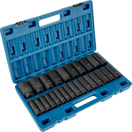 VEVOR Jeu de Douilles à Choc 1/2" 26PCs