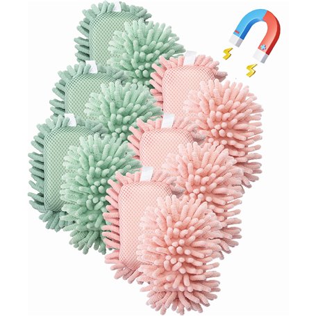 Mr. Pen - Lot de 4 gommes en microfibre pour tableau blanc lavable