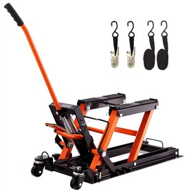 VEVOR Cric de Moto 700 kg Hauteur de Levage 12-38