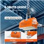 VEVOR Levage Magnétique 100 kg Aimant de Levage Permanent en Néodyme N42 Porteur Magnétique avec Crochet Chromé Facteur de Sécur