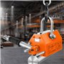 VEVOR Levage Magnétique 100 kg Aimant de Levage Permanent en Néodyme N42 Porteur Magnétique avec Crochet Chromé Facteur de Sécur