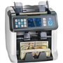 VEVOR Compteuse de Billets Mélangés, 2CIS, SN, UV, IR, MG, DD, Machine à Compter Les Billets Détecteur de Faux Billets Multi-dev