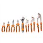 VEVOR 8PCS Jeu de Pinces Pince Multiprise 205/225/310 mm avec Pince pour Joints Coulissants Pince à Bel Long Pince Coupante Diag