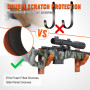 VEVOE Support Mural pour Armes à Feu, Porte-Fusils Horizontale et Crochets pour Fusils de Chasse, Rack à Fusils pour Armes Simpl