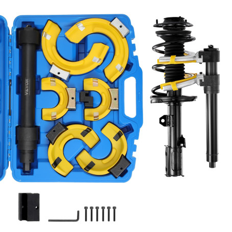 VEVOR Kit Compresseur Ressort Amortisseur pour Voiture 4