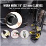 VEVOR Kit Compresseur Ressort Amortisseur pour Voiture 4,5 T Tendeur de Ressort en Acier 3 Porte-Ressorts Interchangeables avec 