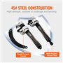 VEVOR Kit Compresseur Ressort Amortisseur pour Voiture 1,2 T Course 280 mm Tendeur de Ressort en Acier 1 Paire avec Boîte à Outi