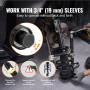 VEVOR Kit Compresseur Ressort Amortisseur pour Voiture 1,2 T Course 280 mm Tendeur de Ressort en Acier 1 Paire avec Boîte à Outi