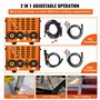VEVOR Poste à Souder TIG MMA ARC 2 en 1 Soudeuse TIG-200C 200 A Machine à Souder Compacte Portable Inverter HF IGBT DC avec Écra