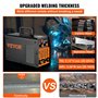 VEVOR Poste à Souder TIG MMA ARC 2 en 1 Soudeuse TIG-200C 200 A Machine à Souder Compacte Portable Inverter HF IGBT DC avec Écra