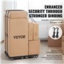 VEVOR Chariot de Déménagement 2PCS Déplace Meubles Capacité de Charge 227 kg Chacun avec 4 Roues Robustes Plateau Roulant de Man