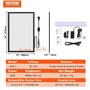 Porte-Affiche LED en Aluminium