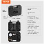 VEVOR Testeur de Compression avec 18 Kits d’Adaptateurs Compressiomètre pour Moteurs Diesel Jauge de Compression 0-70 bars ou 0-