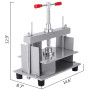 VEVOR Presse à Reliure Manuelle, 305 x 220 mm Presse à Percussion Papiers de Format A4, Cadre en Acier de 10 cm d'Épaisseur, Pre