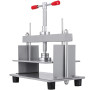VEVOR Presse à Reliure Manuelle, 305 x 220 mm Presse à Percussion Papiers de Format A4, Cadre en Acier de 10 cm d'Épaisseur, Pre