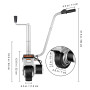 VEVOR Roue Jockey Motorisée Électrique Remorque 2268 kg Chariot de Remorque 350 W 12 V Vitesse Déplacement 6,7 m/min Hauteur Ser