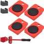 VEVOR Chariot de Déménagement 4PCS Déplace Meubles Lourds Capacité 113
