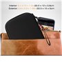 Moko Étui de Protection Rigide en polyuréthane et EVA pour GPS 7" Garmin, Becker, Tomtom, Magellan avec écran 7" Noir