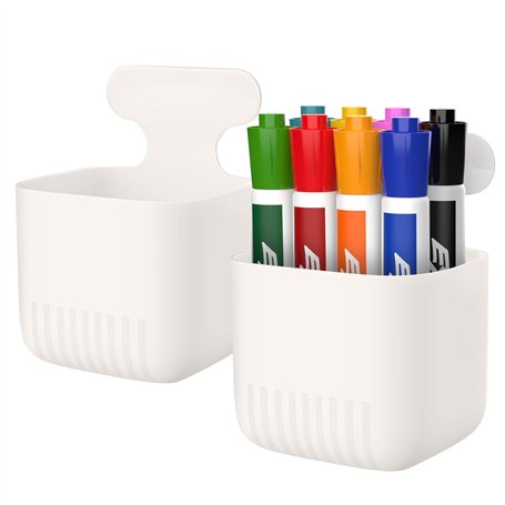 MoKo 2 Pack Porte-marqueurs Magnétiques Effaçables à Sec
